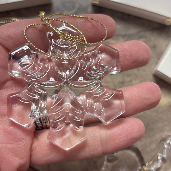 Avon Gift Collection Crystal Ornaments NIB - Picture 3 of 5
